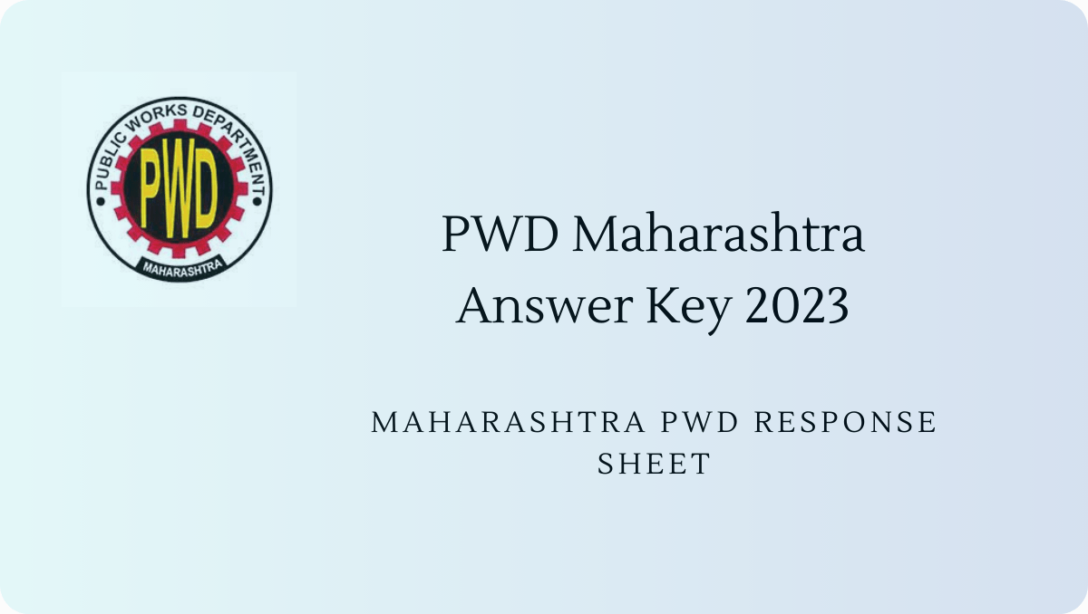 PWD Maharashtra Answer Key